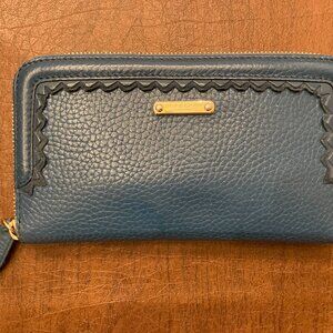 BURBERRY PEACOCK BLUE WALLET